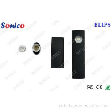 850 Puffs Black Elips E Cigs Unique With Portable Herb Atom